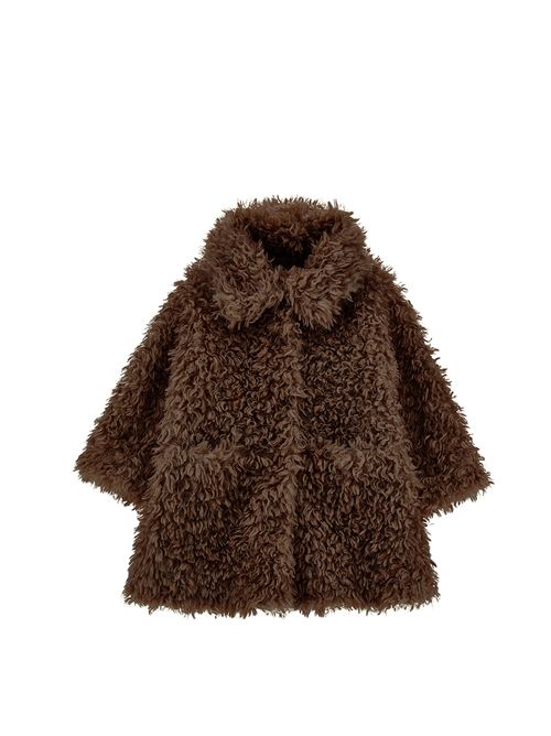 Cappotto, bambina, logato.